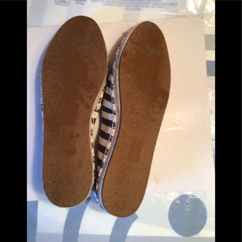 KATE SPADE ESPADRILLE Sz 10 - Picture 5 of 6